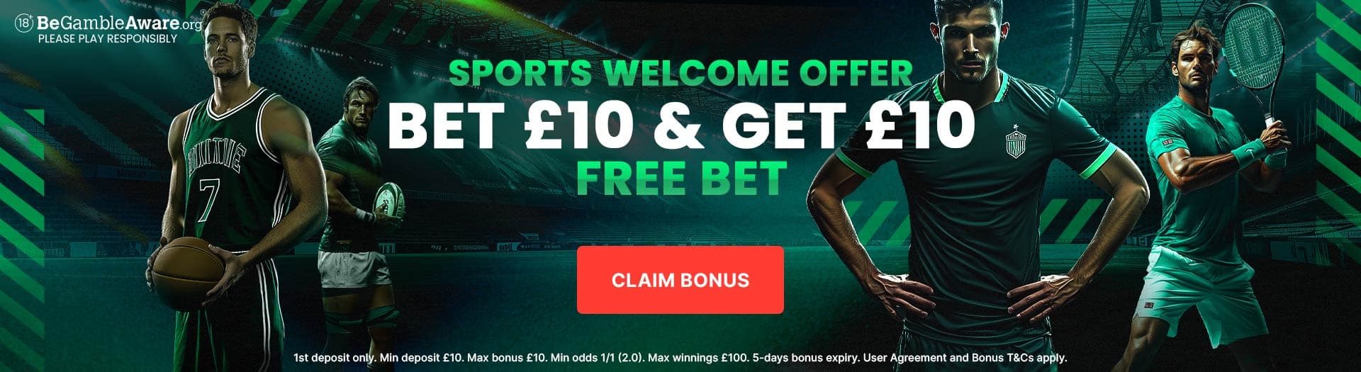Sports Welcome Offer promotion