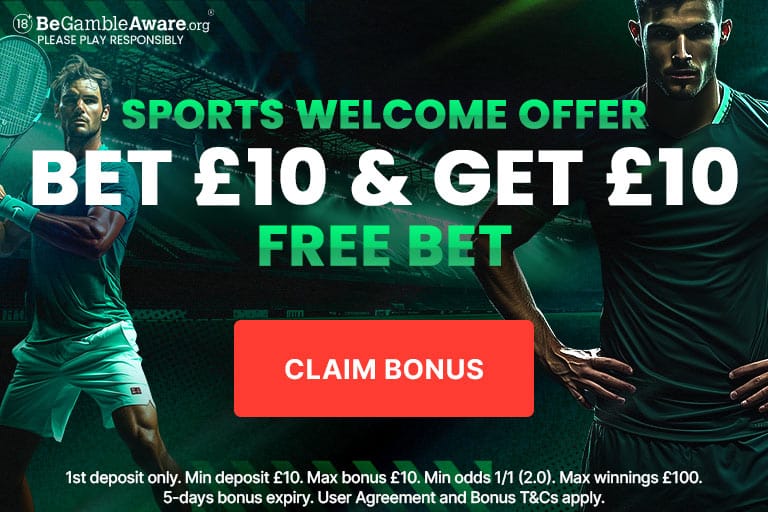 Sports Welcome Offer promotion